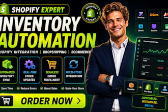 shopify expert inventory automation shopify integration dropshipping ecommerce