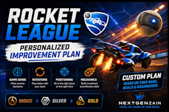 create a personalized rocket league improvement plan