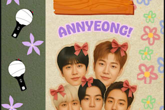 make bts members digital journals and notebooks