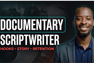 write a high retention youtube documentary or video essay script