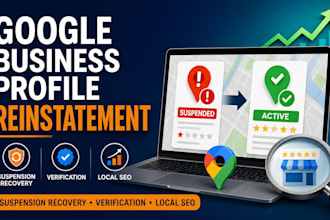 do google business profile verification, reinstate and fix suspended gmb profile