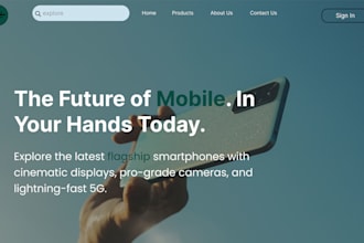 design awesome website or landing page