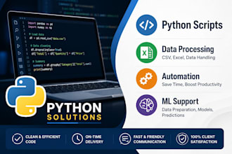 python scripts for data processing and automation