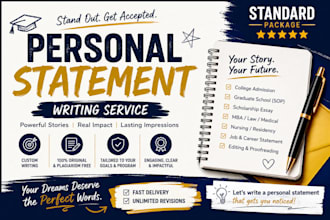 edit your personal statement for pa school applications for graduate application