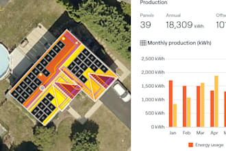 provide solar sales, pv design, proposals, and VA services