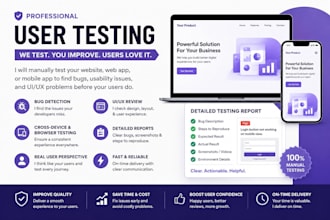do usability and user testing of your website or app
