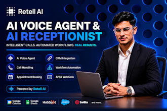 build a retell ai voice agent and ai receptionist