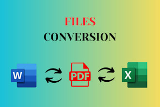 convert files from word to pdf and pdf to word