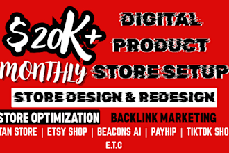 setup stan store, digital store, tiktok shop and payhip