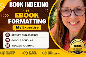 expertly create back of book index in 24 hours