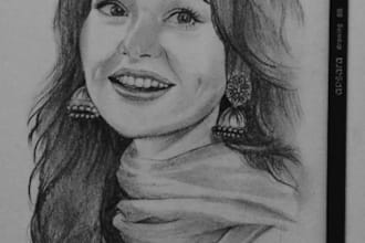draw premium pencil sketch or custom anime art