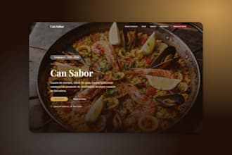 build a modern landing page with code