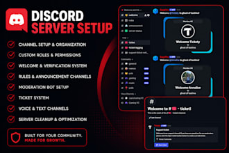 set up and organize your discord server