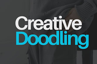 doodle illustration patterns and characters