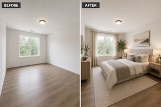 do realistic virtual staging virtual renovation for real estate listings
