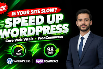 optimize wordpress speed and woocommerce website performance