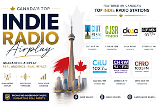 secure radio airplay and promote your song on indie radio