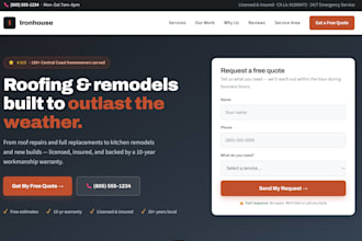 build a fast, professional website for your local service business