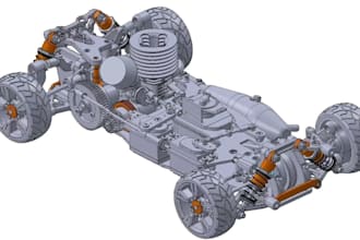 design any chassis,vehicle architecture,suspension system,vehicle blueprint,cad