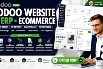 design odoo website develop odoo ecommerce and customize odoo erp odoo invoice