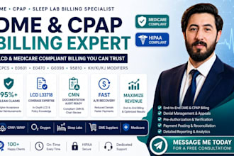 do dme billing, cpap, bipap, and denial management