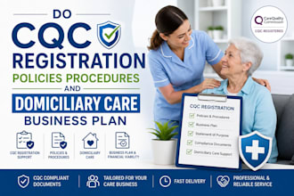 do cqc registration policies procedures and domiciliary care business plan
