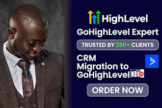 migrate your CRM to gohighlevel from hubspot, activecampaign, or clickfunnels