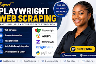 build playwright web scraping with apify zenrows bright data browser automation