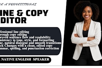 professionally copy edit and line edit your romance or erotica book