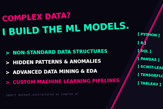 do data exploring and data cleaning and machine learning models