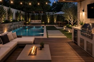 be your architect, 3d landscape site planner, urban courtyard or garden designer