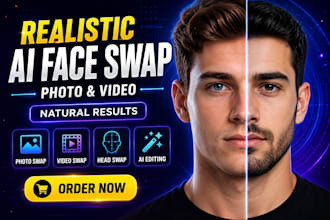do realistic photo face swap quality ai video face swap video editing head swap