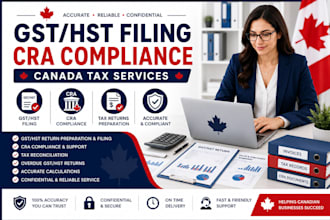 file gst hst return and provide cra tax compliance services