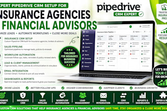 automate your insurance agency with pipedrive CRM