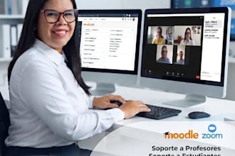 especialista en soporte académico lms moodle
