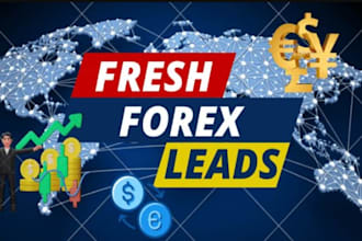 provide forex leads, coinbase leads,crypto leads, forex crypto leads,broker name