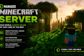 set up and host a minecraft server