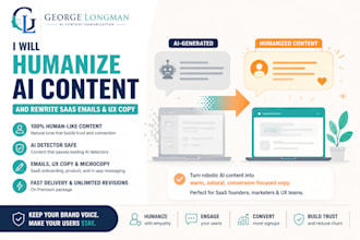 humanize your ai saas copy, onboarding emails, UX microcopy that converts user