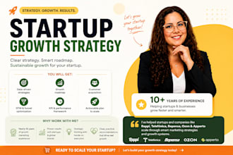 build a startup growth strategy and a go to market plan