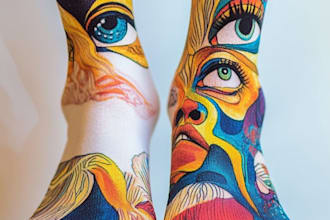 socks design unique socks design