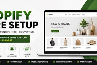 build professional shopify store