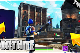 build custom fortnite uefn maps, verse scripts,tycoon, red vs blue and box fight