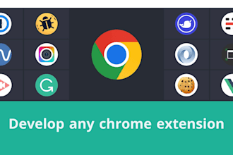 develop a custom google chrome extension or web automation tool