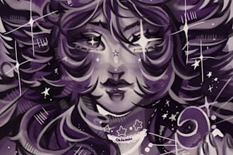 draw character illustration of your oc