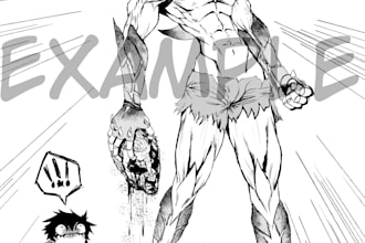 dibujo tu pagina, personajes, nsfw o arte en manga o comic