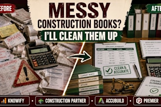 clean up knowify, construction partner, accubuild and premier construction