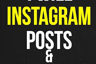 design instagram posts, youtube thumbnails in canva