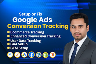 setup google ads enhanced conversion tracking with GTM, ga4