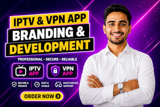 do smarter and xciptv iptv app branded with inbuild vpn