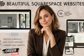 build squarespace website design redesign squarespace website development